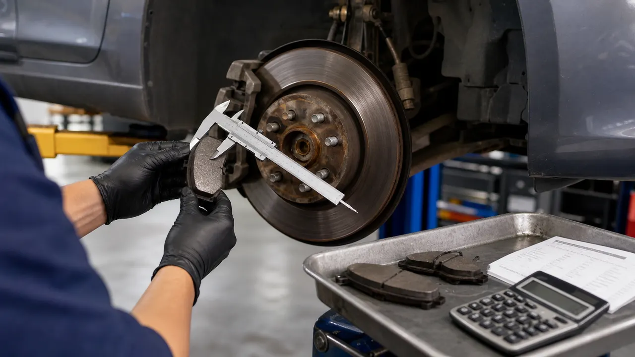 brake pad replacement cost used car professional maintenance photo for U.S. drivers