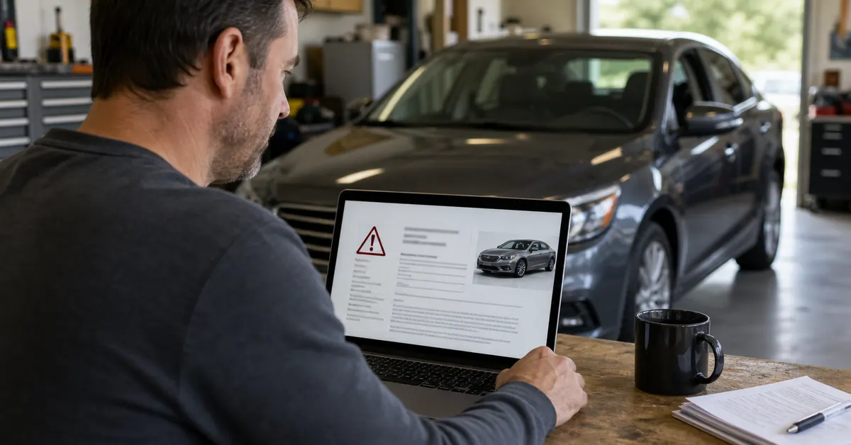 Carvul car news recall image for U.S. drivers