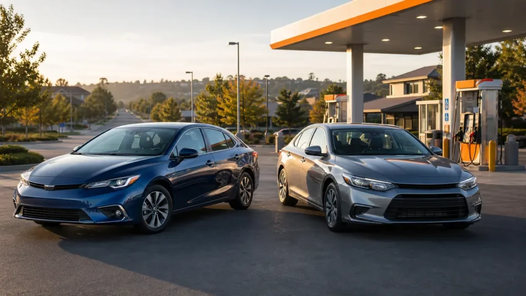 Toyota Corolla Cross vs Honda HR-V 2026 professional automotive image