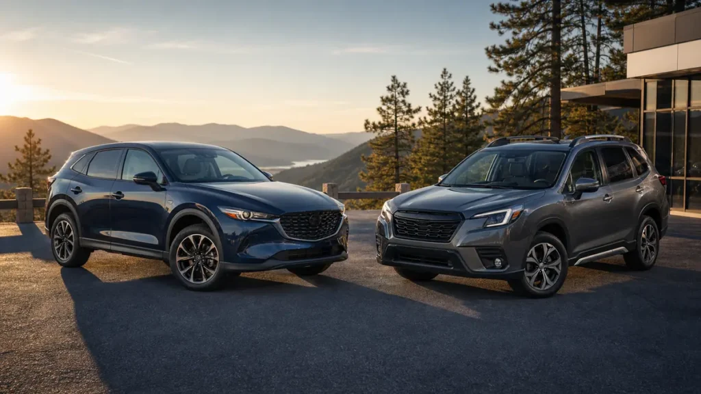 Toyota RAV4 vs Honda CR-V 2026 professional automotive image