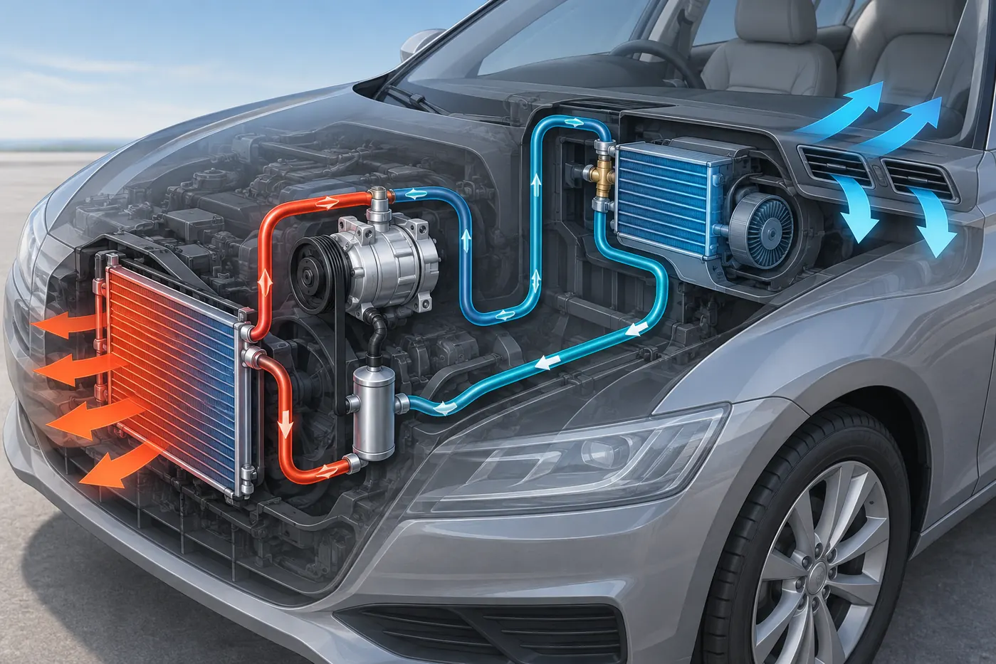 car AC repair: illustrated inspection and decision guide