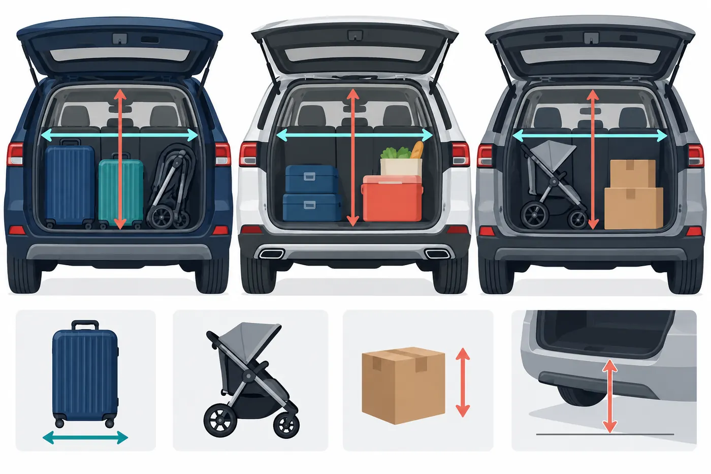 3-row SUV cargo space comparison buyer comparison explained
