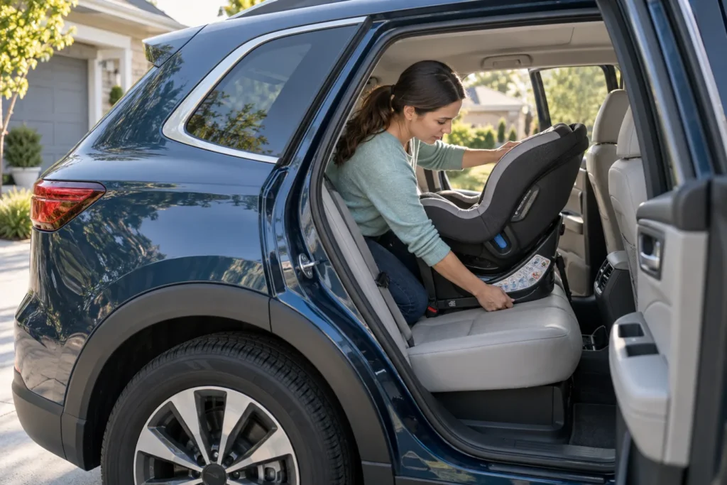 Child Passenger Safety Week 2026 car seat installation check