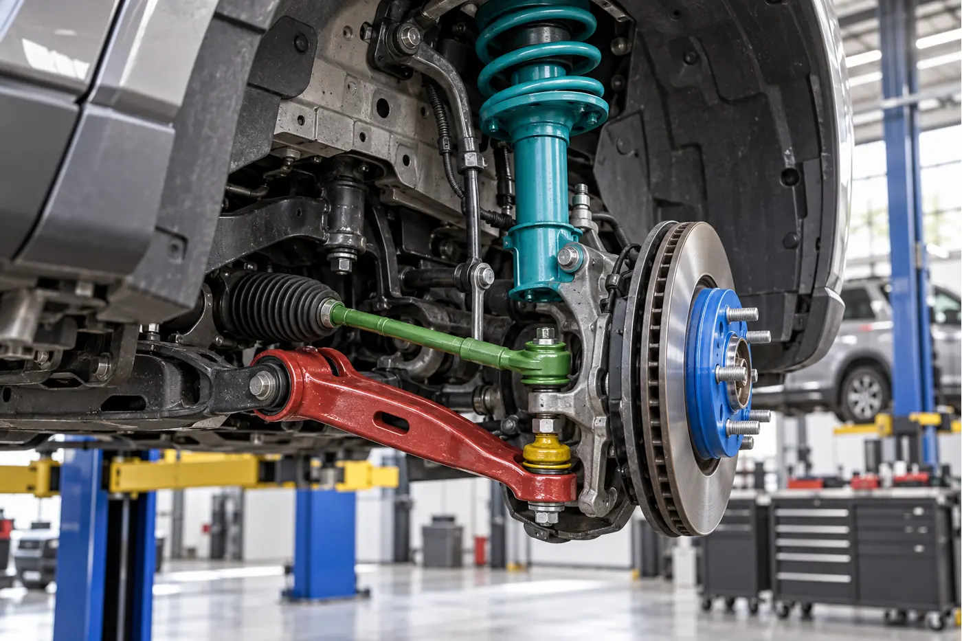 car suspension repair inspection guide