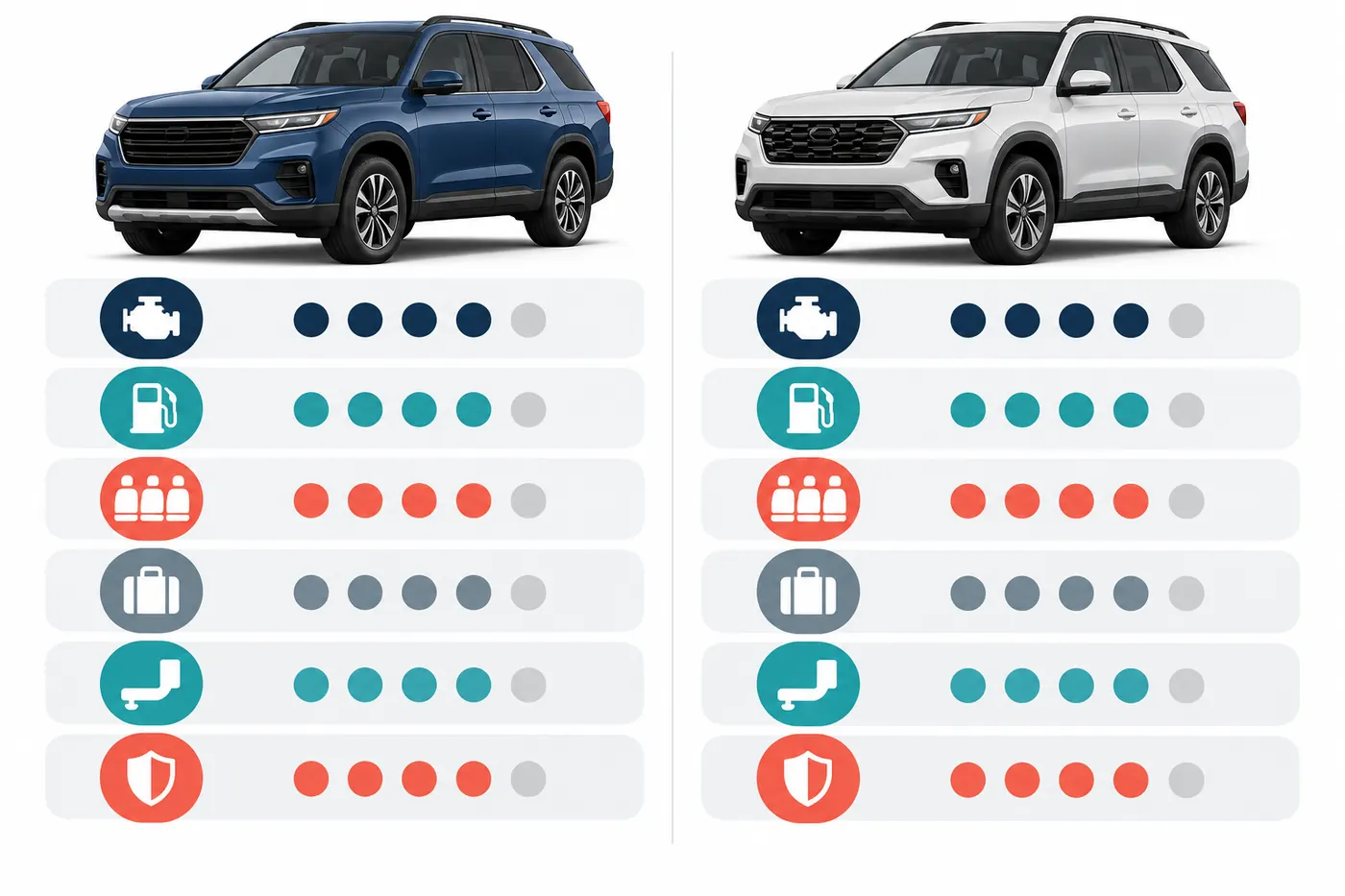 Chevy Traverse vs Ford Explorer buyer comparison explained