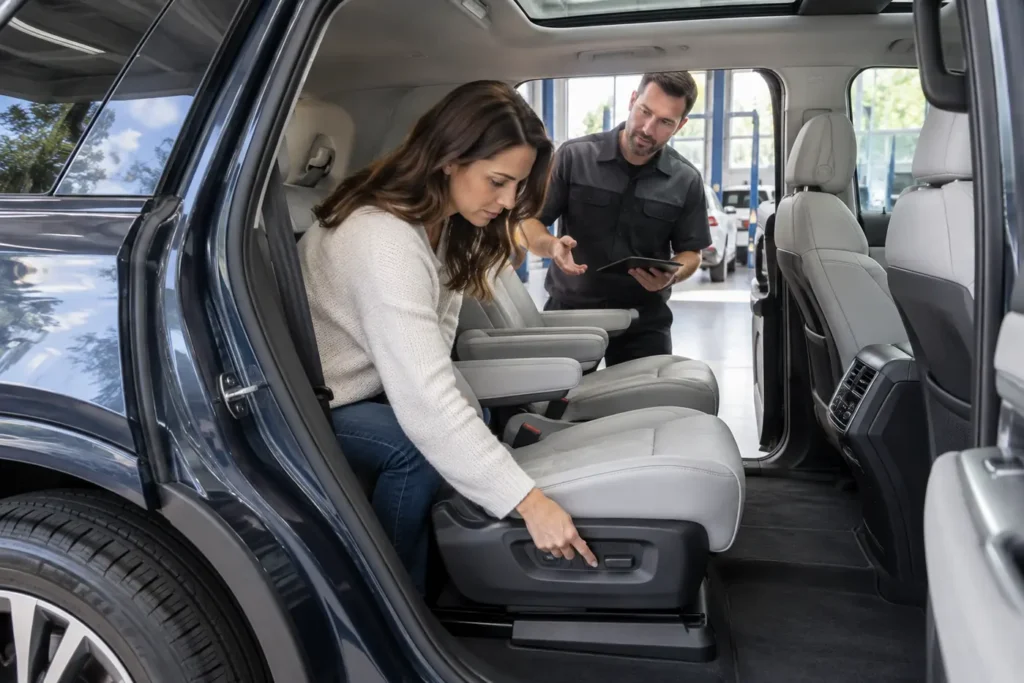 Hyundai Ioniq 9 recall power seat inspection