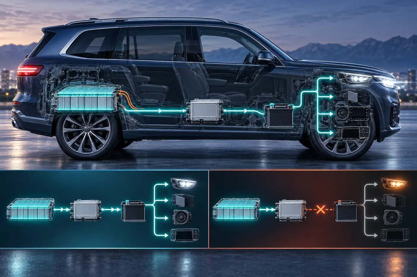 Land Rover DC-DC converter recall electrical system explained