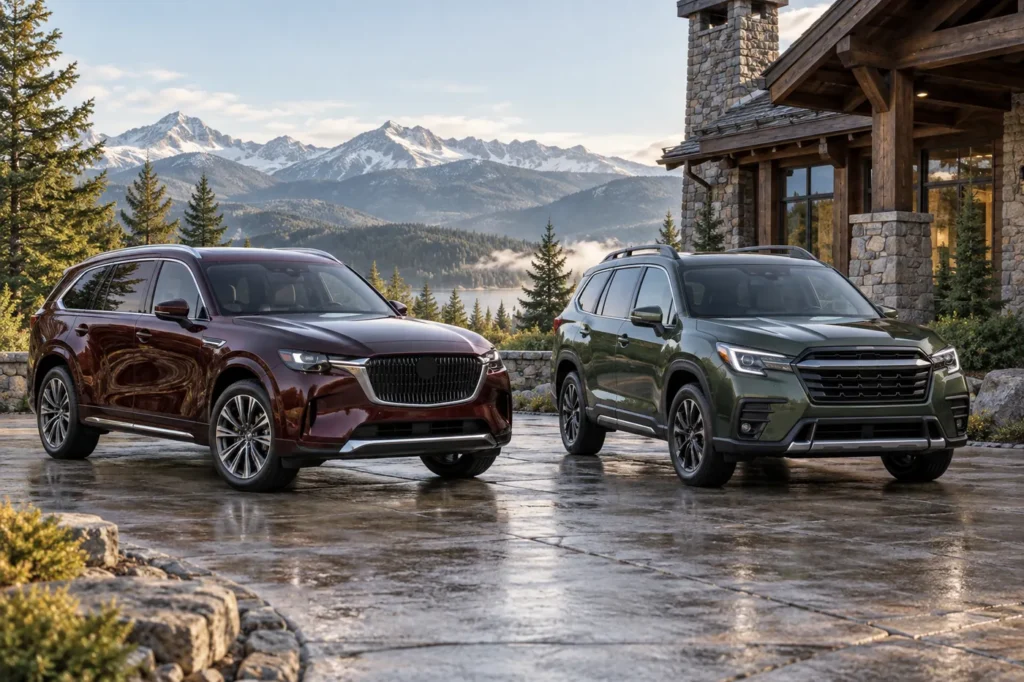Mazda CX-90 vs Subaru Ascent