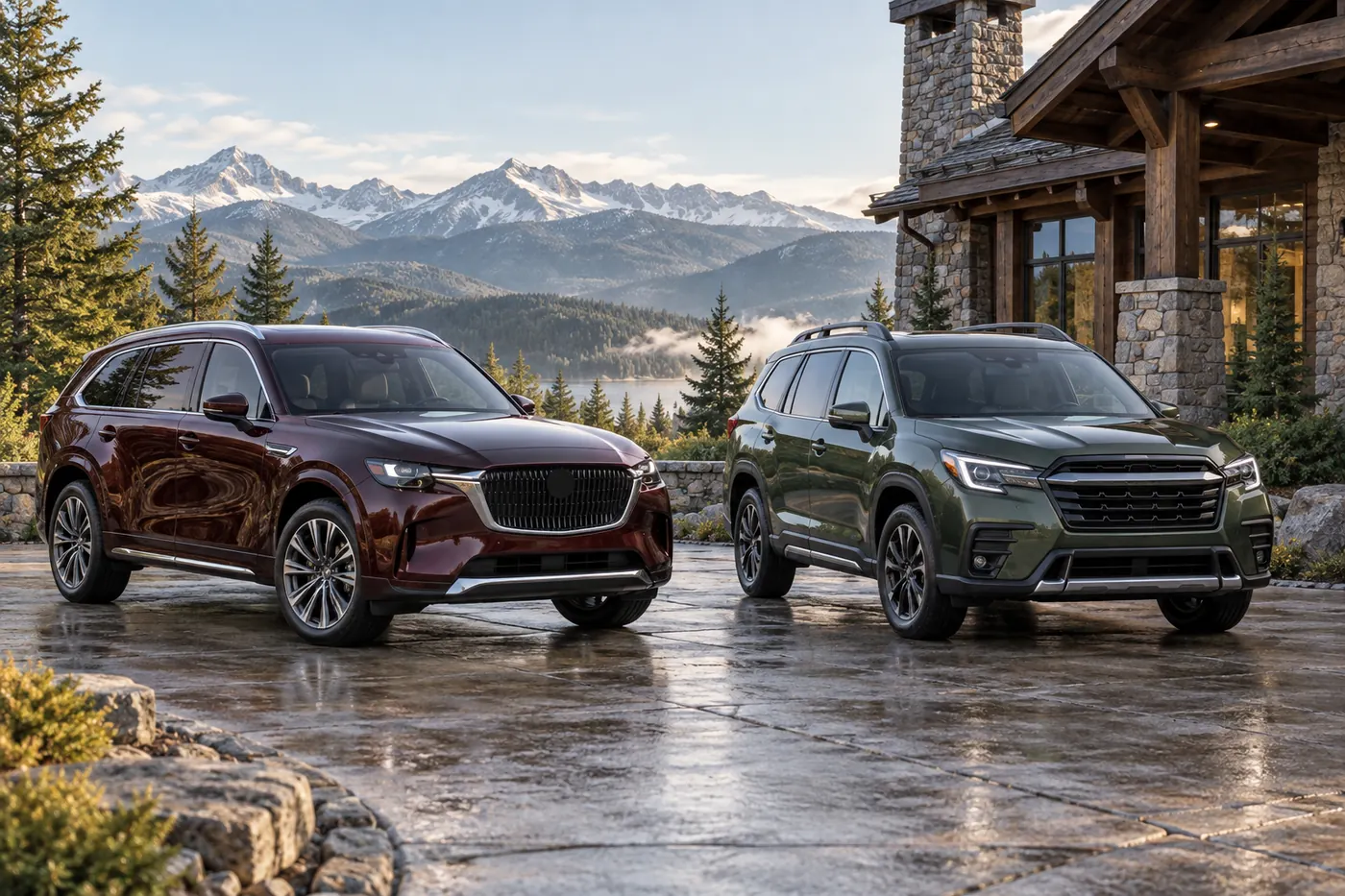 Mazda CX-90 vs Subaru Ascent