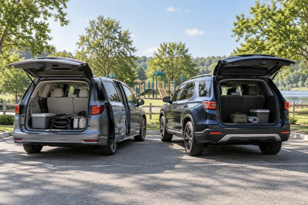 minivan vs 3-row SUV