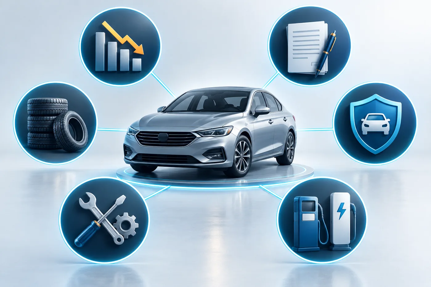 2026 car ownership cost breakdown with depreciation insurance fuel and maintenance
