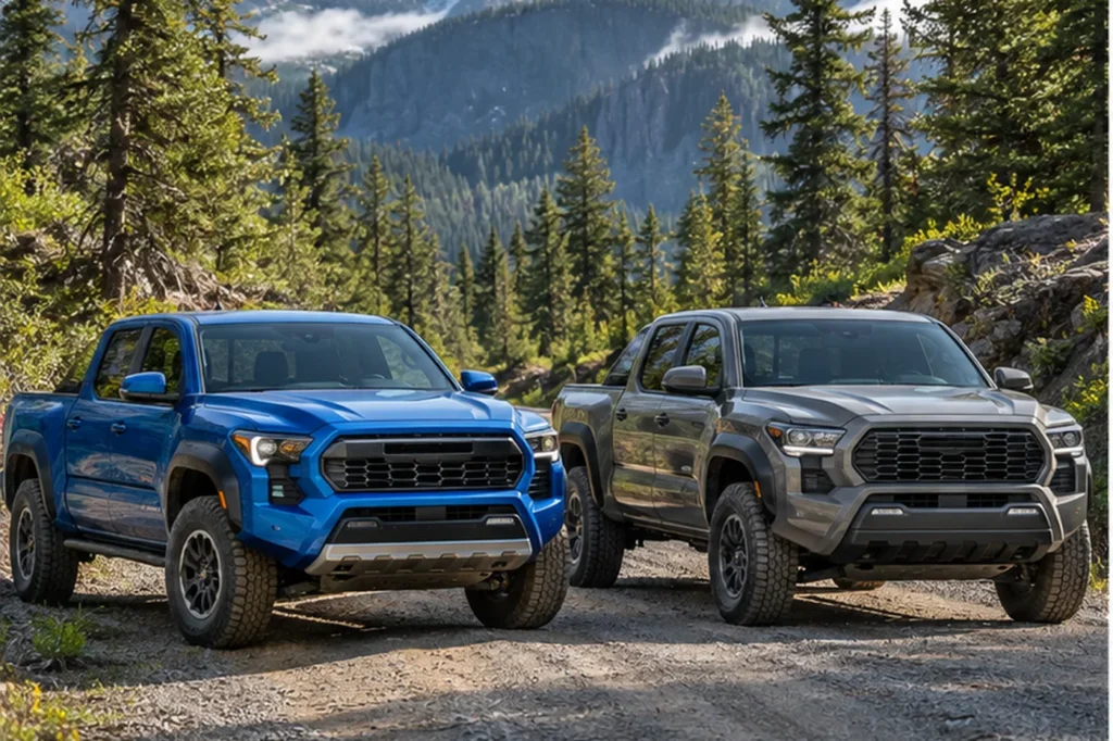 Ford Ranger vs Toyota Tacoma midsize pickup comparison